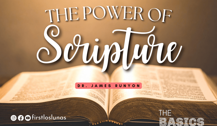 The Power of Scripture | Matthew 4:4 The Power of Scripture | Matthew 4:4